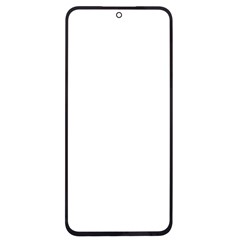 For Samsung Galaxy A55 5G A556 Front Screen Glass Lens + OCA Adhesive Part (Without Logo)