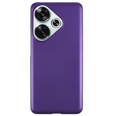 For Xiaomi Redmi Turbo 3 5G / Poco F6 5G Mobile Phone Case Skin-Touch Feeling Matte Anti-Fingerprint Hard PC Cover - Purple