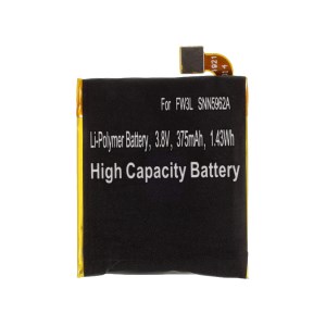 3.8V 375mAh 1.43Wh Battery Replacement (Without LOGO) for Motorola Moto 360 (2nd Gen) 46mm