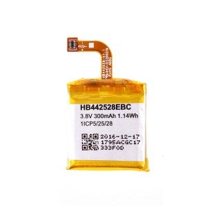 Assembly 3.8V 300mAh Battery Replacement (Encode: HB442528EBC) for Huawei Watch (2015) (without Logo)