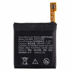For Ticwatch2 Rechargeable Li-Polymer Battery Assembly Part 4.35V 300mAh (Encode: SP372728SE) (Without Logo)