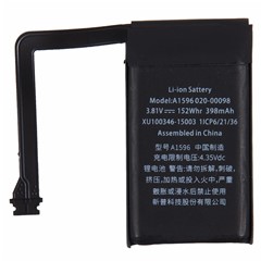For Apple AirPods (2016) / (2019) 3.81V 398mAh Li-Polymer Battery (Encode: A1596) (Without Logo)