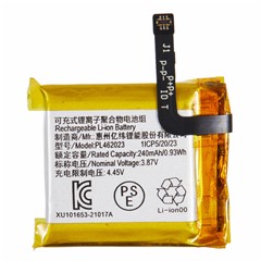 For Huami Amazfit GTS 3 A2035 3.87V 240mAh Rechargeable Li-Polymer Battery Assembly Part (Encode: PL462023) (Without Logo)