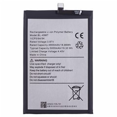 For TECNO Camon 19 Pro 4G 3.87V 4900mAh Li-Polymer Battery Assembly Part (Without Logo)  (Encode: BL-49MT)