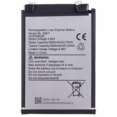 For TECNO Pova 5 4G 3.89V 5850mAh Li-Polymer Battery Assembly Part  (Encode: BL-58ET)