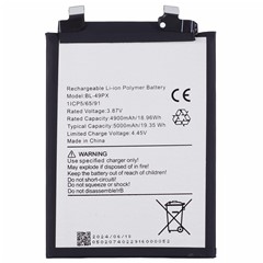For Infinix Note 30 Pro 4G 3.87V 4900mAh Li-Polymer Battery Assembly Part (Without Logo)  (Encode: BL-49PX)