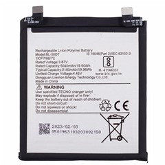 For TECNO Phantom X2 Pro 5G / Phantom X2 5G 3.87V 5040mAh Li-Polymer Battery Assembly Part (Without Logo)  (Encode:  BL-50DT)