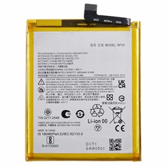 For Motorola Edge (2022) 5G 3.89V 4850mAh Li-Polymer Battery Assembly Part (Without Logo)  (Encode: NF50)