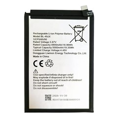 For Infinix Note 10 Pro / 11 Pro 3.87V 4900mAh Li-Polymer Battery Assembly Part (Without Logo) (Encode: BL-49JX)