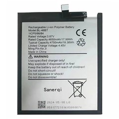 For TECNO Camon 18 Premier 3.87V 4650mAh Li-Polymer Battery Assembly Part (Without Logo) (Encode: BL-46BT)