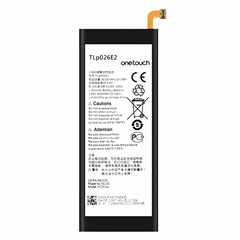 For Alcatel Onetouch Idol 4 4.40V 2610mAh Li-Polymer Battery Assembly Part (Without Logo) (Encode: TLp026E2)