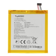 For Alcatel Pixi 4 (6) 4G OT 3.80V 2580mAh Li-ion Polymer Battery Part (Encode: TLP025DC) (without Logo)