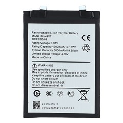 For TECNO Camon 30 4G 3.91V 4900mAh Li-Polymer Battery Assembly Part (Without Logo) (Encode: BL-49VT)