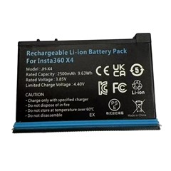 For Insta360 X4 3.85V 2500mAh Li-Polymer Battery Assembly Part (Without Logo) (Encode: JH-X4)