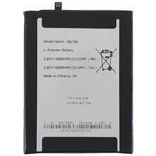 For Wiko View3 Pro / Y80 / Y51 3.85V 3900mAh Li-Polymer Battery Replacement Part (Encode: 386786) (without Logo)