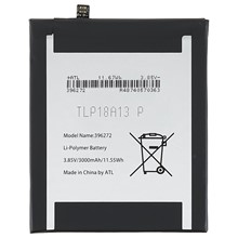 For Wiko View Prime / Upulse Lite 3.85V 3000mAh Li-Polymer Battery Replacement Part (Encode: 396272) (without Logo)
