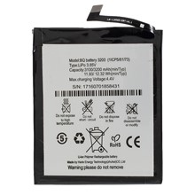 For BQ Aquaris X5 Plus 3.85V 3100mAh Rechargeable Li-ion Polymer Battery Replacement Part (without Logo)
