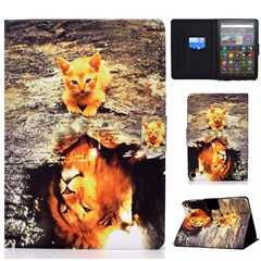 Cat and Lion