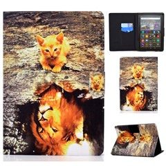 Cat and Lion
