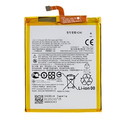 For Motorola Moto Z4 3.8V 3380mAh Li-ion Battery Replacement Part, Encode: KZ40 (without Logo)