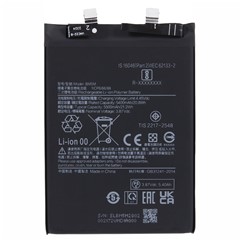 For Xiaomi Redmi K60 5G 3.85V 5400mAh Rechargeable Li-ion Battery Assembly Part (Encode: BM5M)