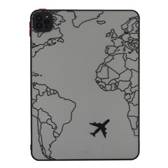 Airplane and Map