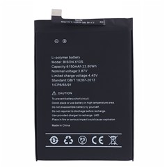 For Umidigi Bison X10S 3.87V 6150mAh Rechargeable Li-Polymer Battery Assembly Part