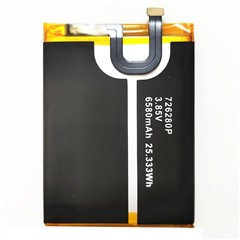 For Blackview BV6800 / BV6800 Pro 3.85V 6580mAh Rechargeable Li-Polymer Battery Assembly Part (without Logo)