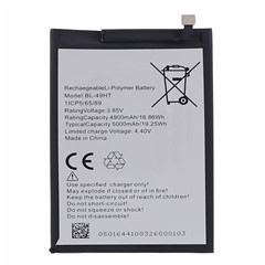 For TECNO Spark 6 / Camon 16 / 16 Pro 3.85V 4900mAh Li-Ion Polymer Battery Assembly Part (Encode: BL-49HT) (Without Logo)