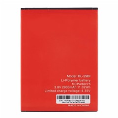 For itel S15 Pro / A55 / A55 Lite 3.80V 2900mAh Li-ion Polymer Battery Assembly Part (Encode: BL-29BI)