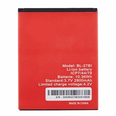 For itel S41 3.70V 2800mAh Li-ion Polymer Battery Assembly Part (Encode: BL-27BI)