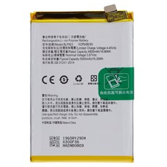 For Oppo A77 5G / A97 5G / A57s 4G / A57 4G 3.87V 4880mAh Li-ion Polymer Battery Assembly Part (Encode: BLP923)