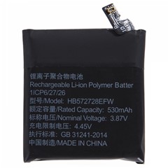 For Huawei Watch GT 3 46mm 3.87V 530mAh  Li-Ion Polymer Battery Assembly Part (Encode: HB572728EFW) (Without Logo)