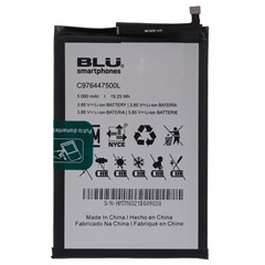 For BLU G71 4G Li-Ion Polymer Battery Assembly Part 3.85V 5000mAh (Encode: C976447500L) (Without Logo)