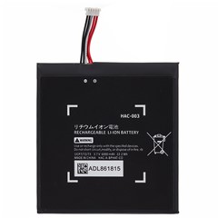 For Nintendo Switch (2017) 3.7V 6000mAh Rechargeable Li-Polymer Battery Assembly Part (Encode: HAC-003) (Without Logo)