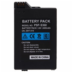 For Sony Playstation Portable 2000 / 3000 Li-Ion Polymer Battery Assembly Part 3.6V 2400mAh (Encode: PSP-S360) (Without Logo)