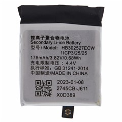 For Huawei Freebuds Pro / Pro 2 / Pro 3 3.82V 580mAh Rechargeable Li-Polymer Battery Assembly Part (Encode: HB781937ECW) (Without Logo)