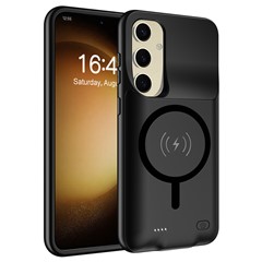 For Samsung Galaxy S25 TPU Edge Charging Case 10000mAh Extended Battery