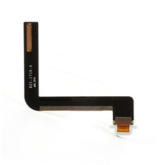 For iPad 9.7-inch (2018) / (2017) Charging Port Flex Cable Replacement (without Logo) - Black
