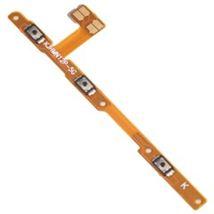 For Xiaomi Redmi Note 12 Pro 5G / Note 12 Pro+ 5G Power On / Off and Volume Flex Cable Replacement Part (without Logo)