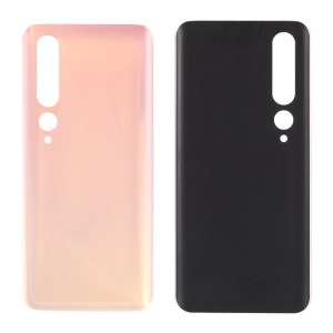 For Xiaomi Mi 10 5G Back Battery Housing Cover Replacement (without Logo) - Pink