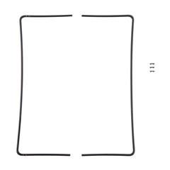 For Samsung Galaxy Z Fold3 5G F926 Housing Plate Frame Cell Phone Replacement Part (Without Logo)