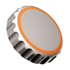 For Apple Watch Ultra 49mm OEM Watch Crown Nut Spare Part Smartwatch Replacement Accessories (Without Logo) - Silver