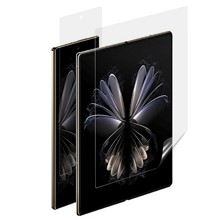 1Set Front and Back Film for Xiaomi Mix Fold 2 5G, Soft TPU+PET High Definition Anti-Scratch Screen Protector