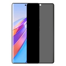 Full Covering Screen Protector For Honor X40 5G / X9a 5G / Magic5 Lite 5G 3D Curved Shatterproof Anti-Spy Tempered Glass Protective Film (Side Glue)