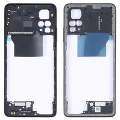 For Xiaomi Redmi Note 11 Pro 5G (Qualcomm) OEM Middle Housing Plate Frame Part (Without Logo) - Black