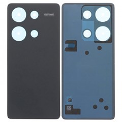 For Xiaomi Redmi Note 13 Pro 4G Back Battery Housing Cover Part (Without Logo) - Black