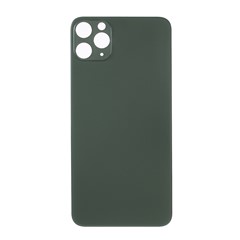 For iPhone 11 Pro Battery Housing Cover Repair Part (Big Hole) - Green