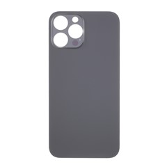 For iPhone 12 Pro Max Battery Housing Cover Repair Part (Big Hole) - Black