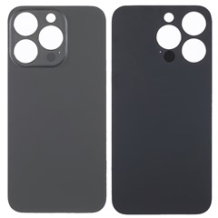 For iPhone 13 Pro Battery Housing Cover Repair Part (Big Hole) - Black